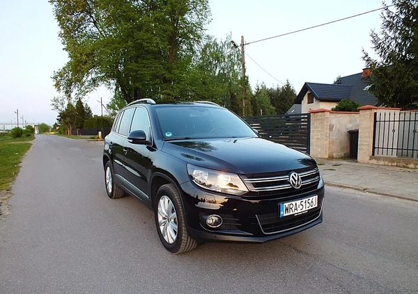 Volkswagen Tiguan cena 51800 przebieg: 208000, rok produkcji 2012 z Międzyrzec Podlaski małe 172